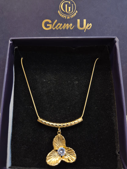 Golden Bloom Pendant By Glam Up